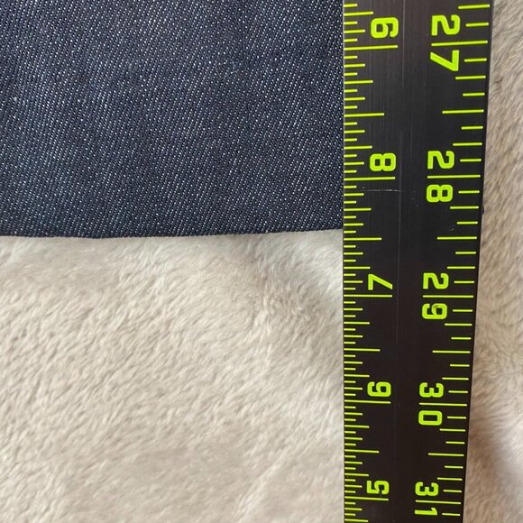 Talbots Womens Heritage Jeans 10P/30 Flared Casual Retro Blue Denim Dark Wash - Picture 3 of 14